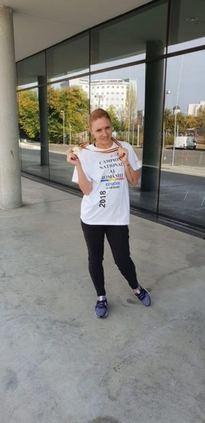 Atleta Andreea Arsine a adus încă un titlu naţional pentru CSU Galaţi şi este cu gândul la Tokyo 2020