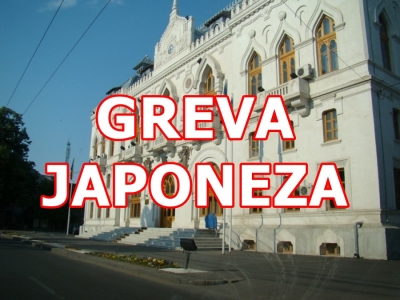 Grevă japoneză la Prefectura Galaţi