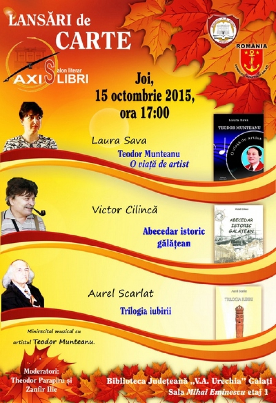 Trei volume la „Axis Libri“