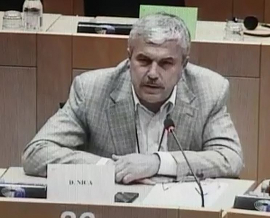 VIDEO: Europarlamentarul PSD Dan Nica, intervenţie în Parlamentul European pentru Combinatul de la Galaţi