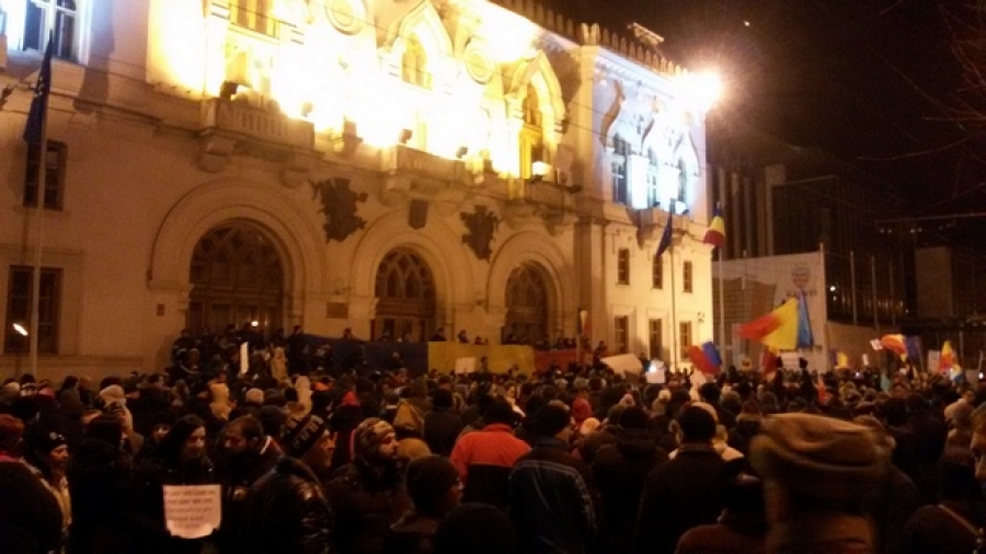 Galați: Protestul ia amploare