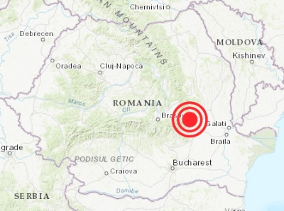 Două cutremure de peste 3 grade, în această după-amiază, în România