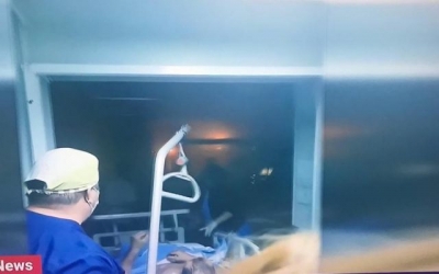Pacienţi evacuaţi din Secţia ATI a Spitalului “Sf. Pantelimon”