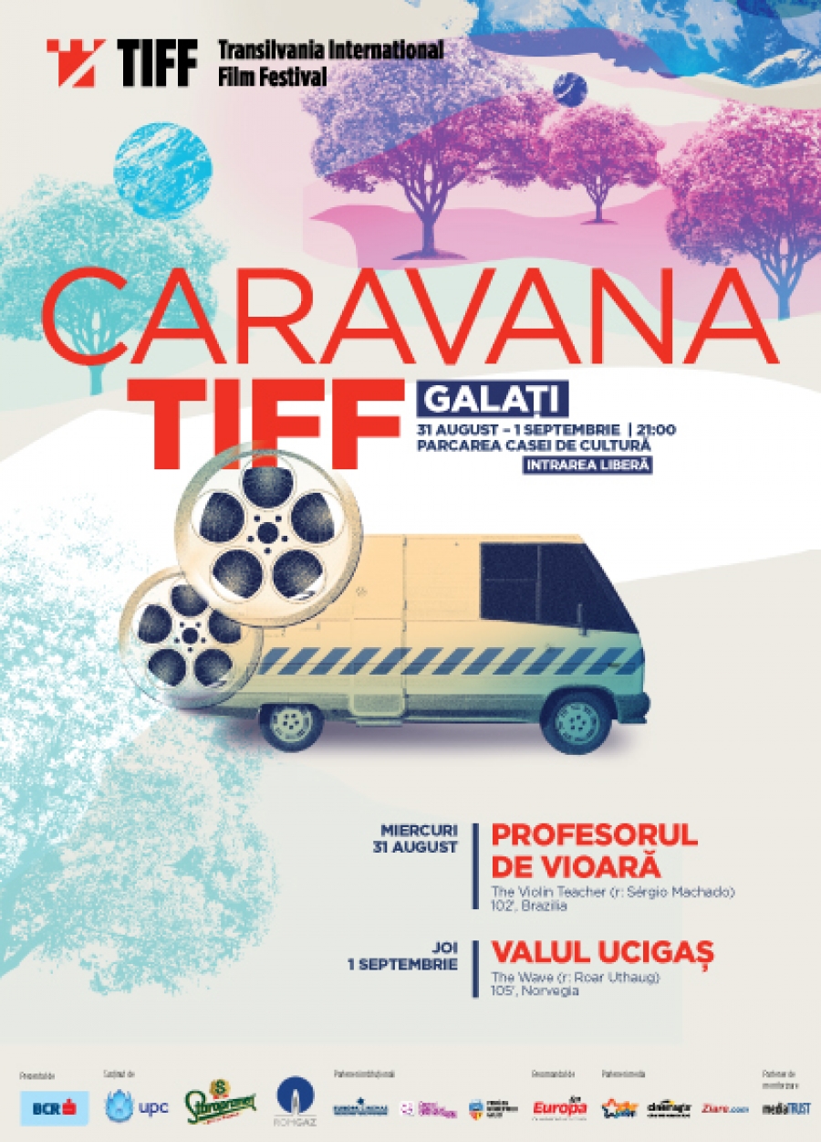 Caravana TIFF opreşte la Galaţi pe 31 august şi 1 septembrie