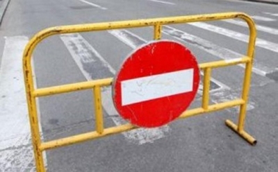 Trafic închis pe strada Domnească, pe tronsonul cuprins între str. Universităţii şi str. Eroilor
