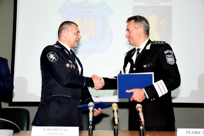 A fost semnat Acordul de Cooperare dintre Poliţia Locală Galaţi şi Inspectoratul de Poliţie Cahul