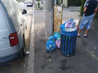 Poliția Locală Galați a pornit război împotriva gunoaielor aruncate la întâmplare