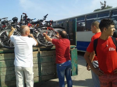 200 de biciclişti au pedalat prin Galaţi în „Ziua fară maşini”