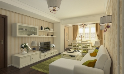 Casa ideală pentru un român: o locuinţă cu trei camere, de circa 75 metri pătraţi