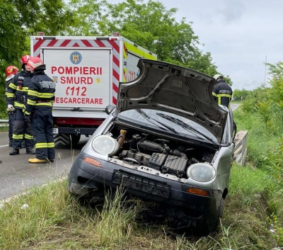 Tulcea: Accident cu victime, între Nufăru şi Malcoci