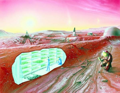 Primii colonişti permanenţi pe Marte, către 2030