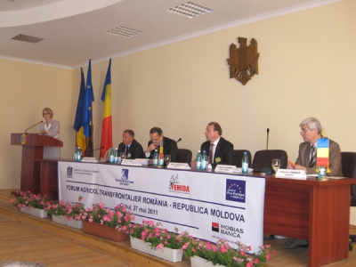 Primul forum agricol transfrontalier România – Republica Moldova