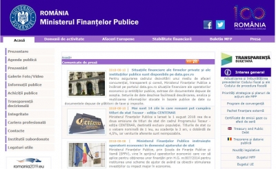 Au fost făcute publice situaţiile financiare ale firmelor private şi ale instituţiilor publice