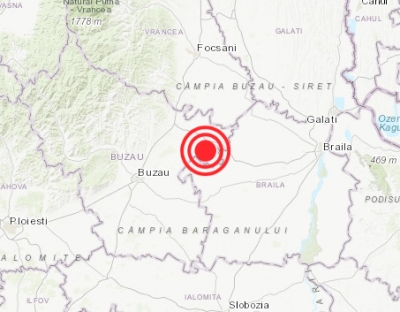 Cutremur la 66 km de Galaţi