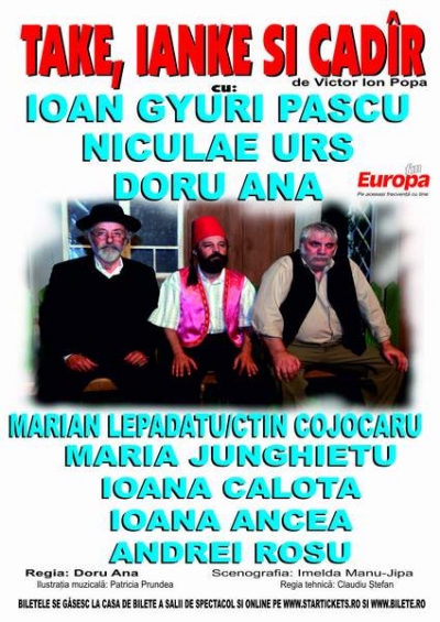Take, Ianke şi Cadîr, la Galaţi