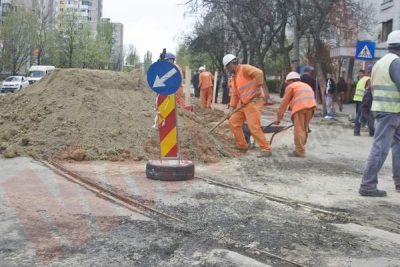 Strada Oţelarilor, închisă circulaţiei