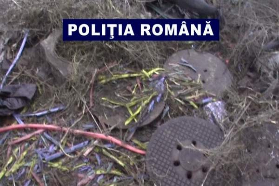 Razie pe Garofiţei după hoţii de fier vechi