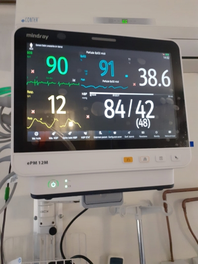Dotări de ultimă oră: 20 de monitoare de funcţii vitale au fost instalate la ATI de la Spitalul Judeţean Galaţi