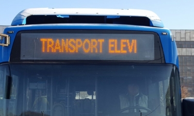 Se reiau traseele de autobuz dedicate exclusiv elevilor