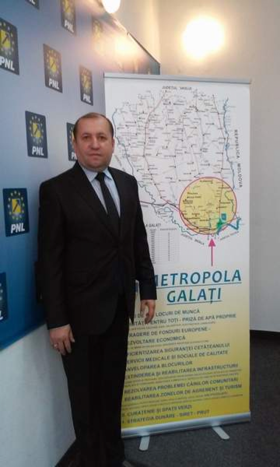 Ion Ştefan: Metropola Galaţi ar fi a 5-a aglomerare urbană din ţară, ca mărime