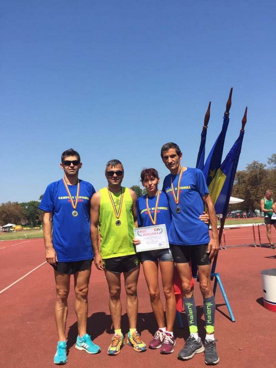 Atleţii masters de la CSM Dunărea au cucerit opt medalii la Naţionale