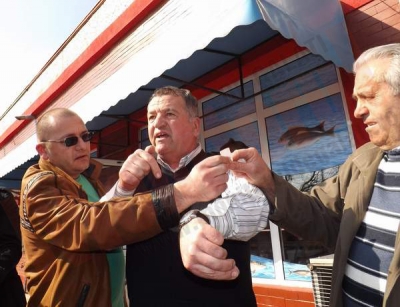 Scandal de la scrumbie în piaţă
