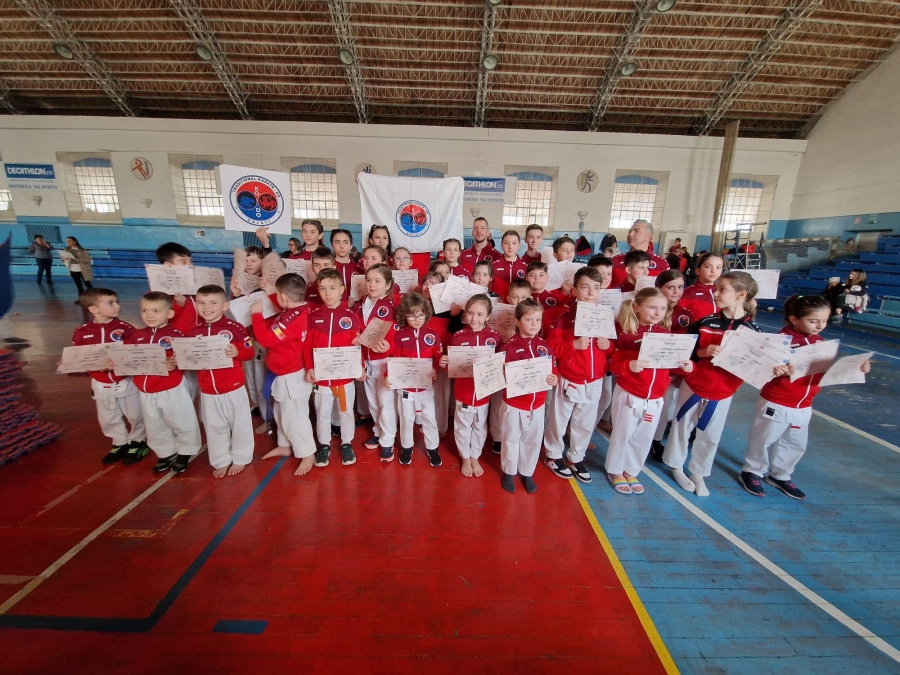 Karateka gălăţeni de la Kodo, Meikyo şi CSM s-au calificat în număr mare la Naţionalele de copii