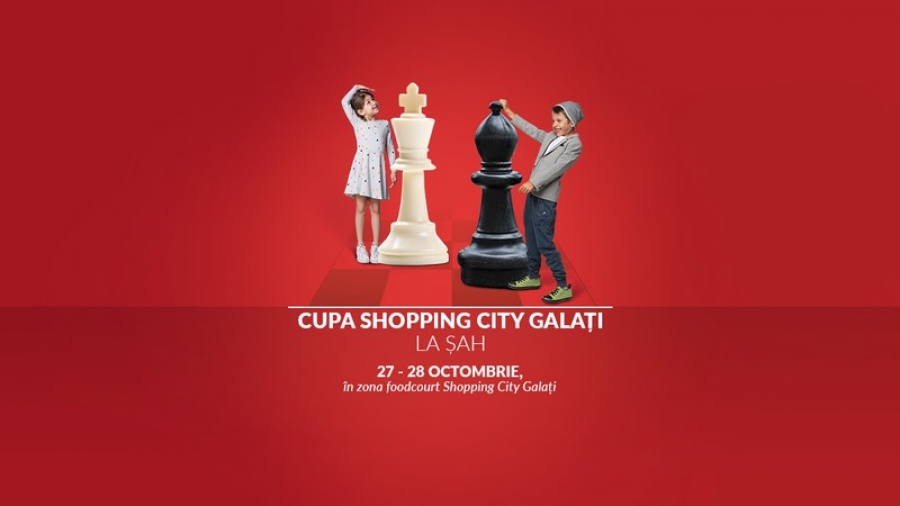 Campionat de şah pentru copii la Shopping City Galaţi