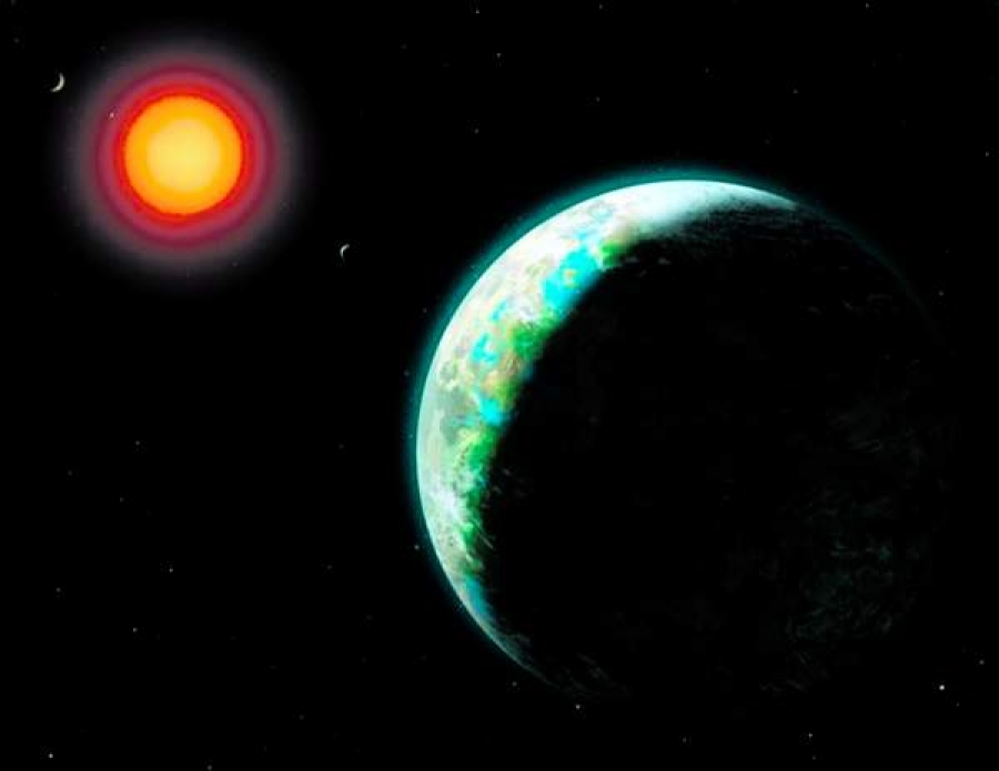 O super-Terra, descoperită de astronomi