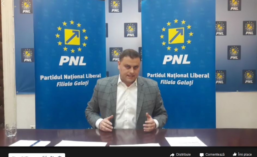 Senatorul PNL George Stângă, ”Alone on the Wall” sau prompterist la FacebookTV