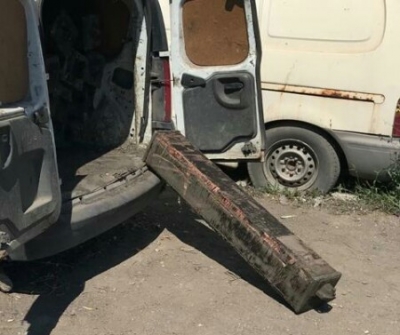 Descinderi la hoţii de componente de cale ferată