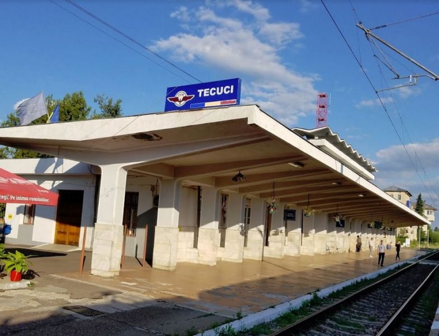 Gara din Tecuci, modernizată cu fonduri europene