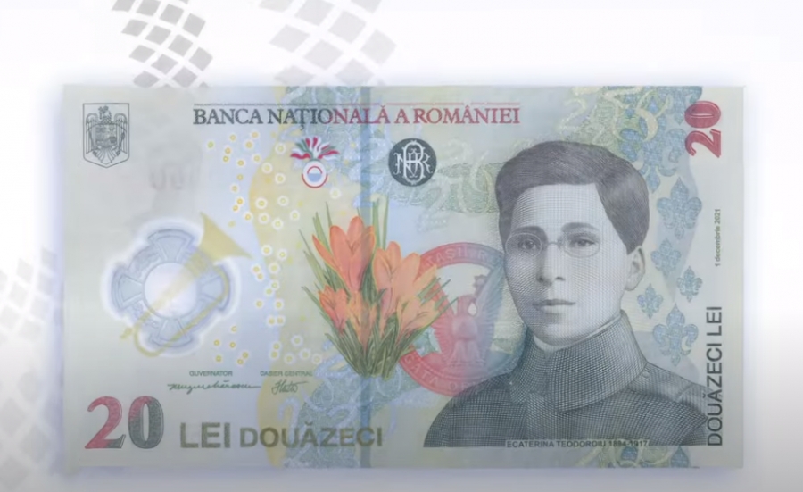 Film de prezentare a bancnotei de 20 lei (VIDEO)