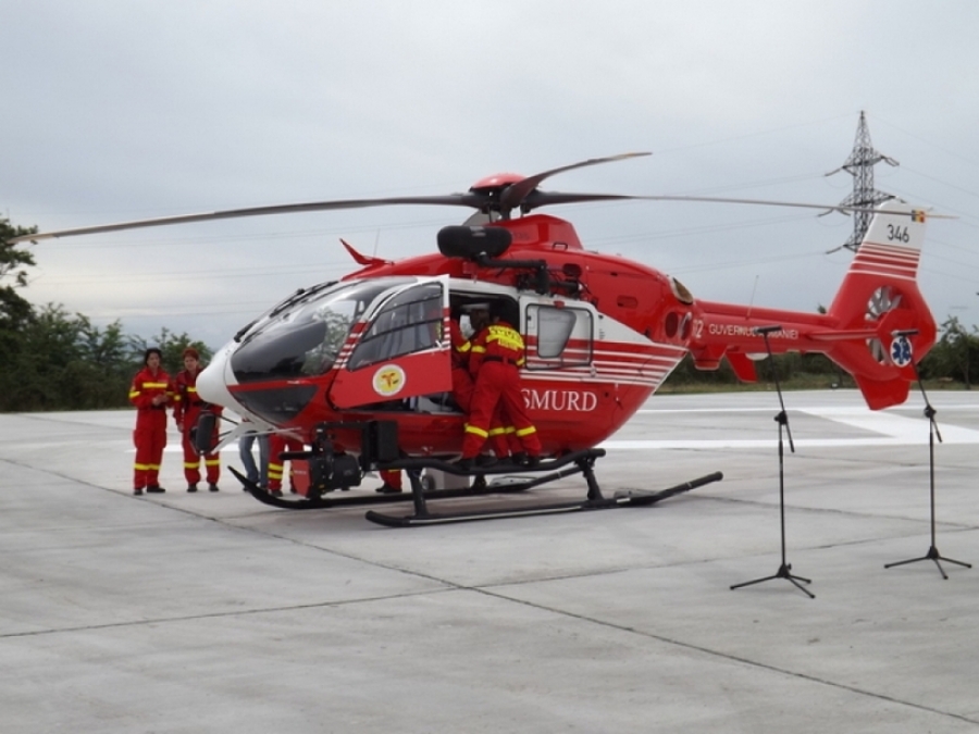 Pistă nouă de aterizare pentru elicopterul SMURD de la Galaţi