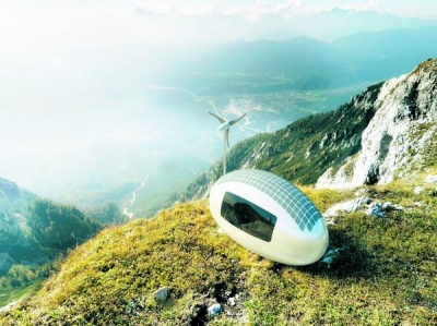 «Ecocapsule», casa autonomă şi «călătoare»