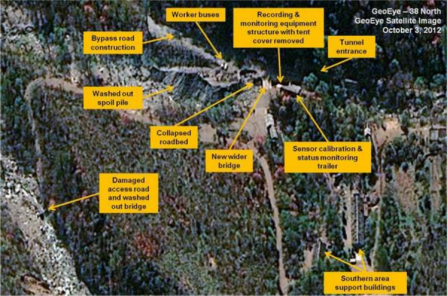 Coreea de Nord a efectuat cel de-al treilea test nuclear