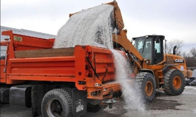 CNAIR, pregătită pentru sezonul de iarnă: Avem stocurile necesare de sare, nisip, clorură de calciu!