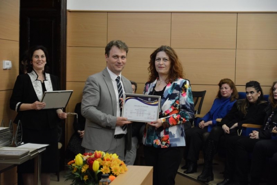 Monitorul de Galaţi, premiat la gala aniversară a Universităţii "Dunărea de Jos" Galaţi