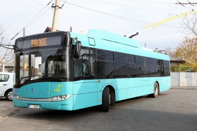 Cele 18 troileibuze noi ale Transurb ies pe traseu, în acest weekend