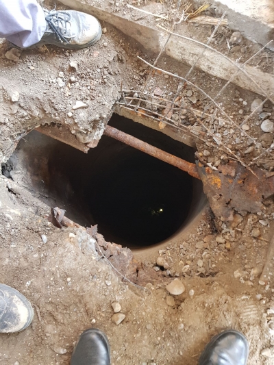 Băiat salvat din hazna de pompierii gălăţeni