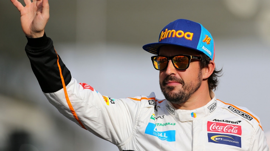 Pilotul Fernando Alonso a învins de două ori în „Legends Trophy”
