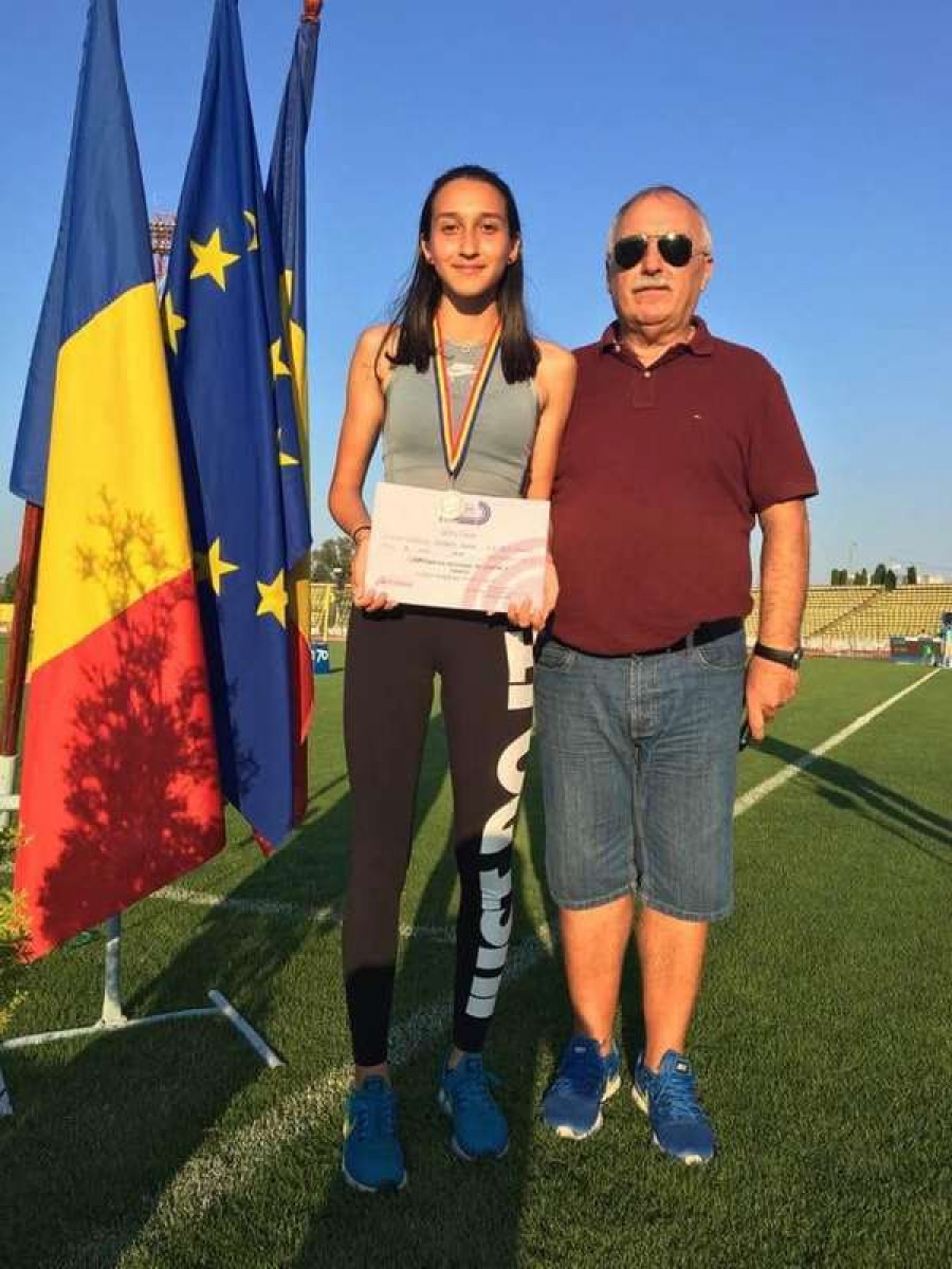 Junioara de la CSM Galaţi Rebeca Daria Ciocan a cucerit două medalii la Naţionale