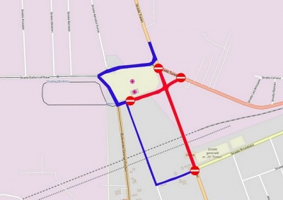 Circulaţie închisă timp de două zile în Bariera Traian