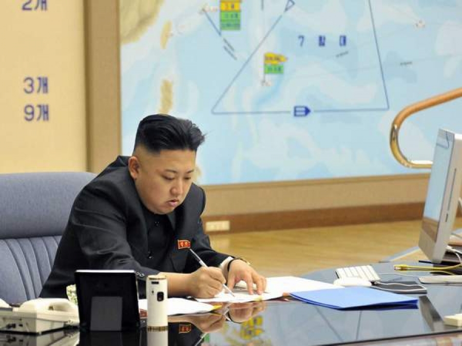 Liderul nord-coreean Kim Jong-Un a învăţat să imite scrisul tatălui său