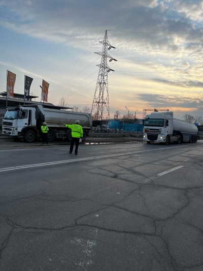 Razie în Galaţi: Transportul de mărfuri şi persoane, la control!