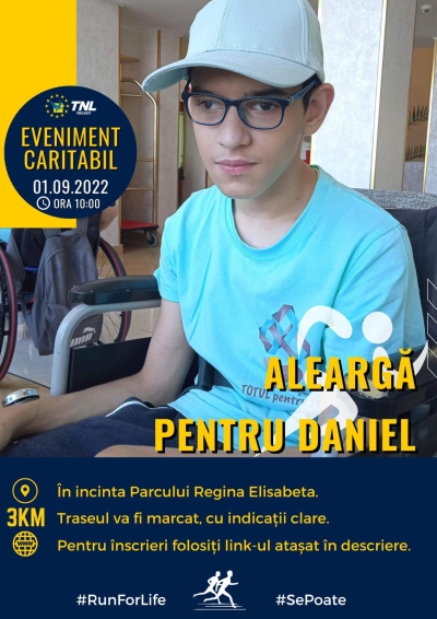 Aleargă pentru Daniel: Eveniment sportiv caritabil în zi de sărbătoare la Tecuci