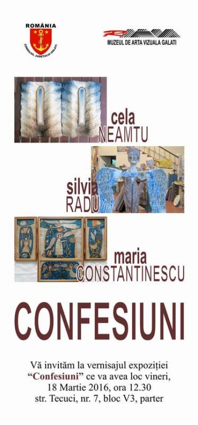 Pictură, sculptură şi tapiserie într-o singură expoziţie