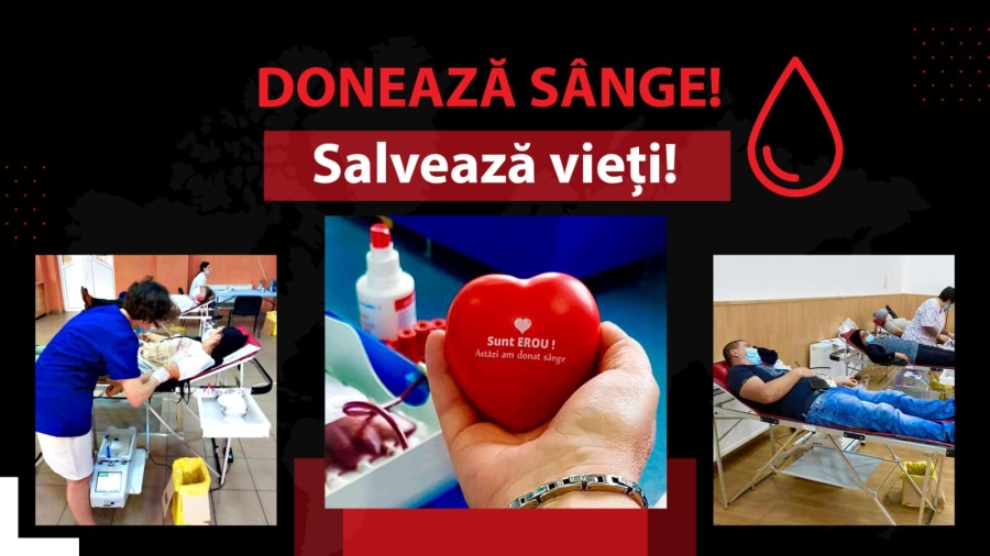 Galaţi: Caravana mobilă de donare de sânge, din nou prin judeţ