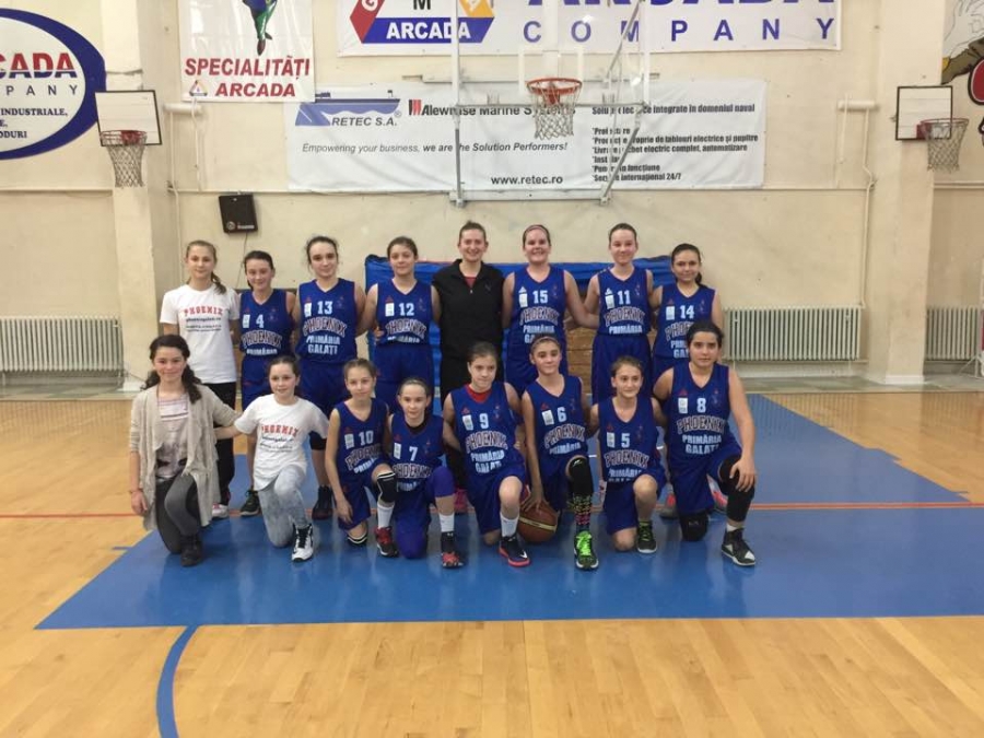 Fetele de la Phoenix LPS Under 13 luptă până la capăt