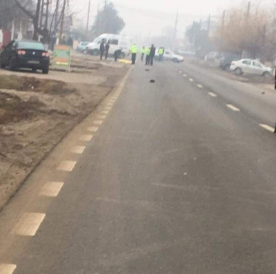 A lovit un pieton și a fugit de la locul accidentului